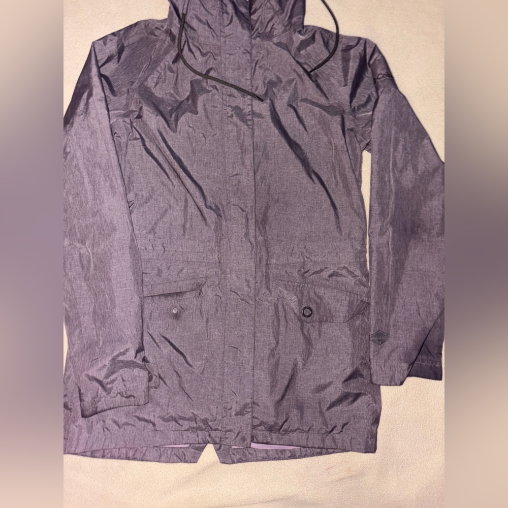 Columbia Gray and Pink Hooded Jacket - Picture 3 of 8